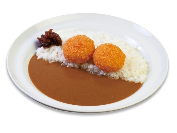 【写真を見る】「カニクリームコロッケカレー」(630円)