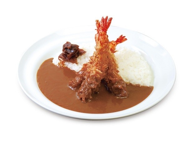 「手仕込み海老フライカレー」(790円)