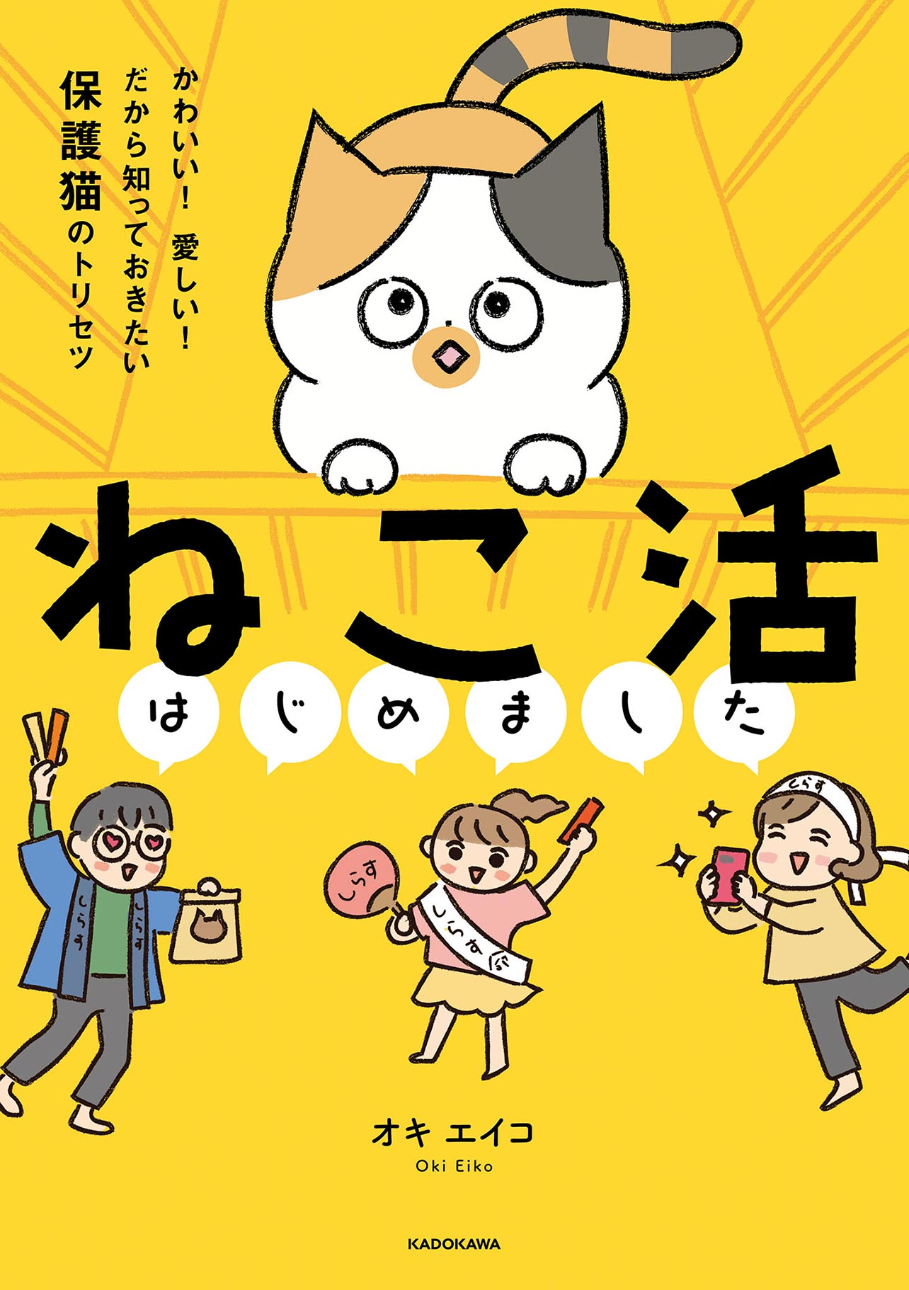 『ねこ活はじめました かわいい！愛しい！だから知っておきたい保護猫のトリセツ』